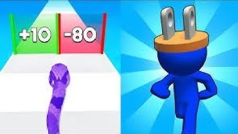 Snake Run Race vs Plug Head - All Levels Gameplay (ios Android) 