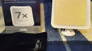 Charmax 7x Magnifying Lighted Makeup Mirror screenshot 2