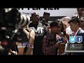 Floyd Mayweather  and Conor McGregor Hit The Strip For Fight Week