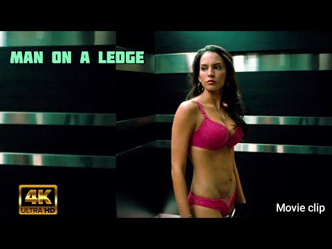 Man On a Ledge - 2012 Movie clip [4K] -sex and suspicion (Genesis Rodriguez)