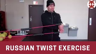 Monkey Bar Gym - Russian twist exercise