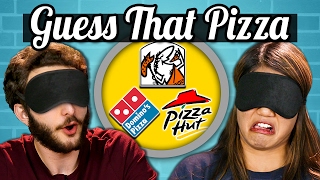 GUESS THAT PIZZA CHALLENGE! (Teens Vs. Food)