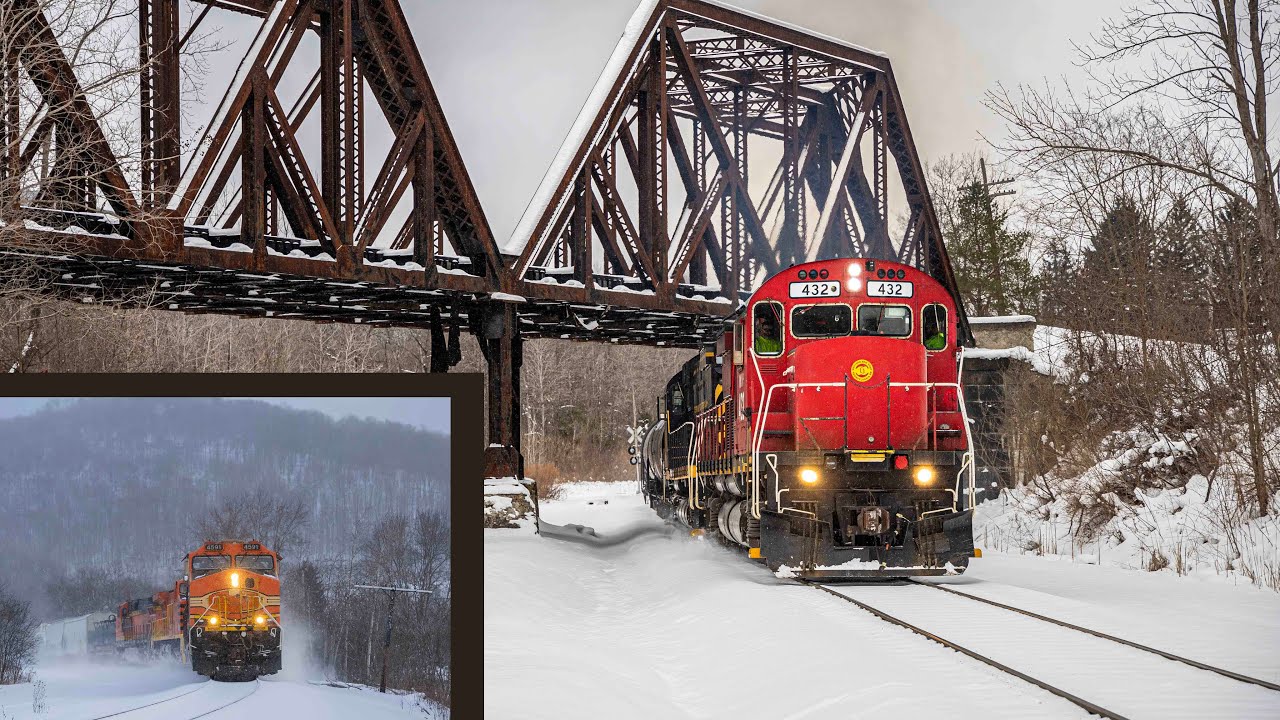 WNYP Alco duo from Salamanca to Olean -  BPRR RISI at High Street