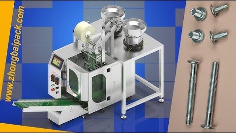 Fastener Counting Packing Machine Bolt Packing Machine