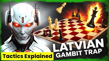 Why the Latvian Gambit is Actually Good (Tactics Explained)