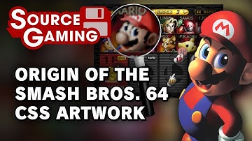 Origins of the Smash 64 CSS Artwork