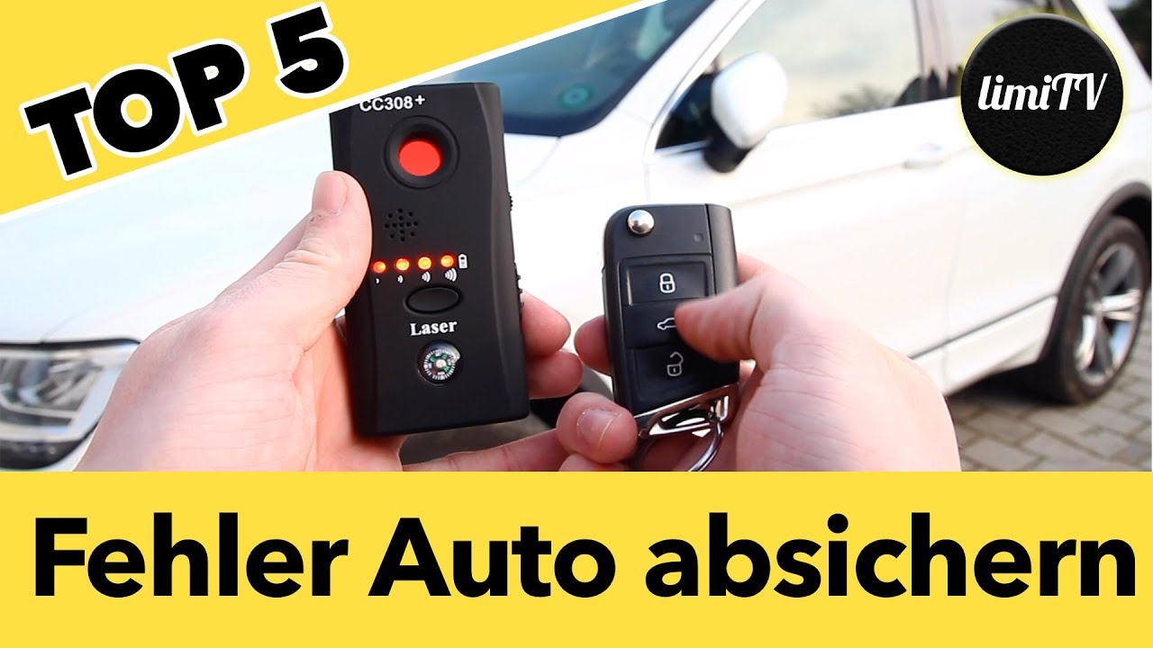 TOP 5 Fehler gegen Autodiebstahl! Auto Diebstahlschutz mit GPS im Test. 