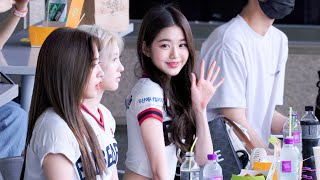 220619 야구 관람하는 장원영 JANGWONYOUNG 아이브 IVE 4K 60P 직캠 @잠실 야구장 by DaftTaengk