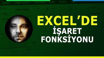 İşaret (Sing) fonksiyonu nasıl kullanılır? | Excel Dersleri