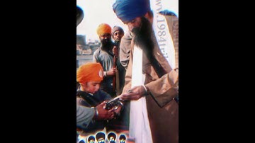 sant Jarnail Singh Ji Khalsa Bhindranwale story #1984 #religion #singh #sikhleader  #sikhactivist
