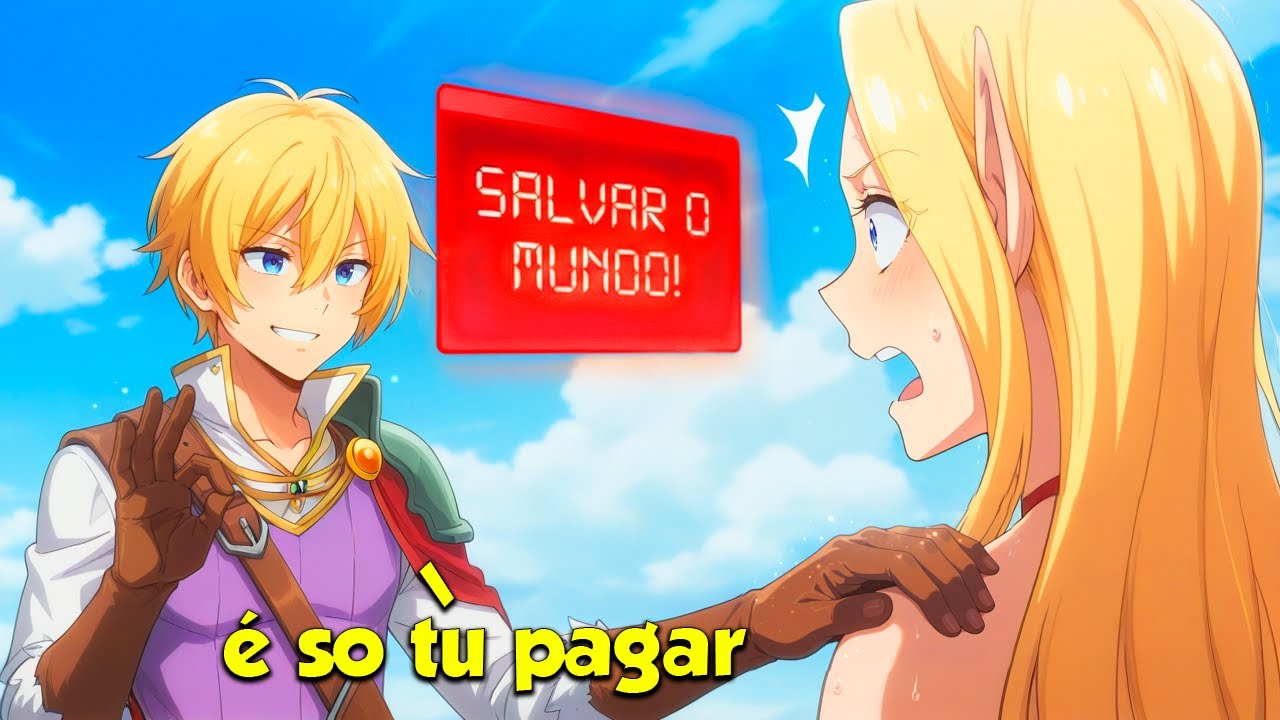 Ele Até Pode Salvar o Mundo... Mas Só Se Pagarem | Manhwa Recap