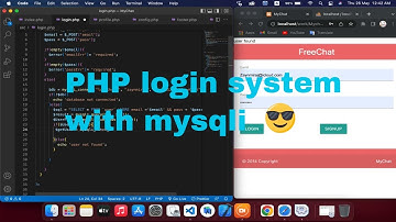 PHP login SYSTEM MYSQLI  | ZaYn Miraj | Bangla tutorial