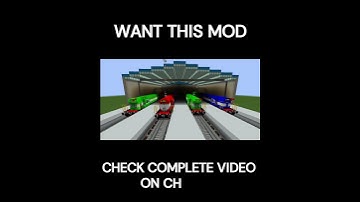 INDIAN RAILWAYS MOD MINECRAFT!!!!!!!!!!! #train #minecrafttransitrailway #indiantrain #minecraft