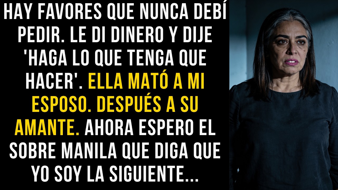 CONFIÉ EN ALGUIEN PARA DAR UNA LECCIÓN Y ME CONVERTÍ EN CÓMPLICE DE ASESINATO