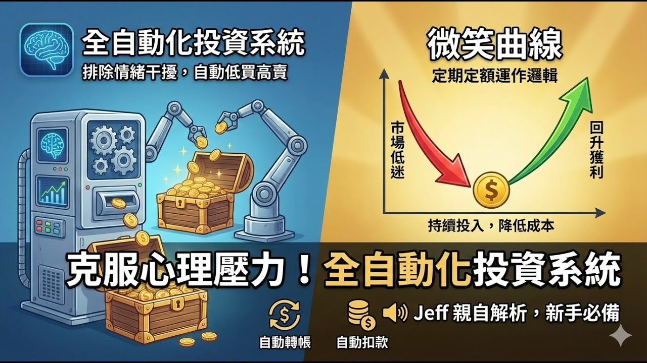 全自動財富系統：持續買進，克服高點恐懼，財富藏經閣與您共同打造財富系統!#富人思維 #財富自由 #被動收入 - YouTube