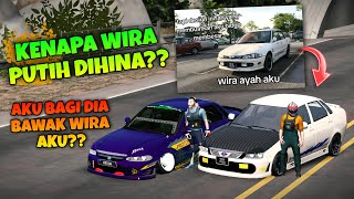 AKU JUMPA PROTON WIRA PUTIH YANG VIRAL DIHINA!! | Car Parking Multiplayer