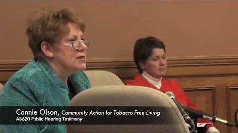 AB620 Public Hearing Testimony - Connie Olson