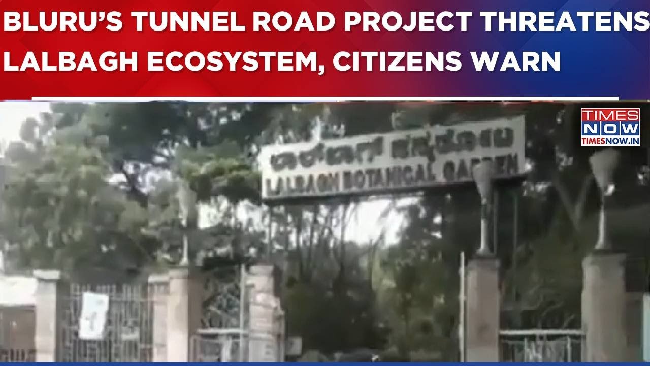 Bengaluru: Citizens Oppose Tunnel Road Project, Claim It May Damage Lalbagh Botanical Garden | WATCH