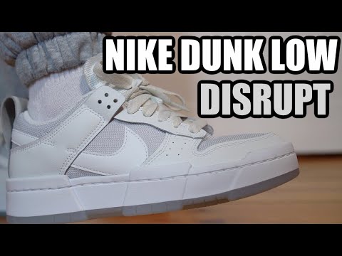 NIKE DUNK LOW DISRUPT REVIEW & ON FEET + SIZING AND RESELL...IS IT WORTH IT?