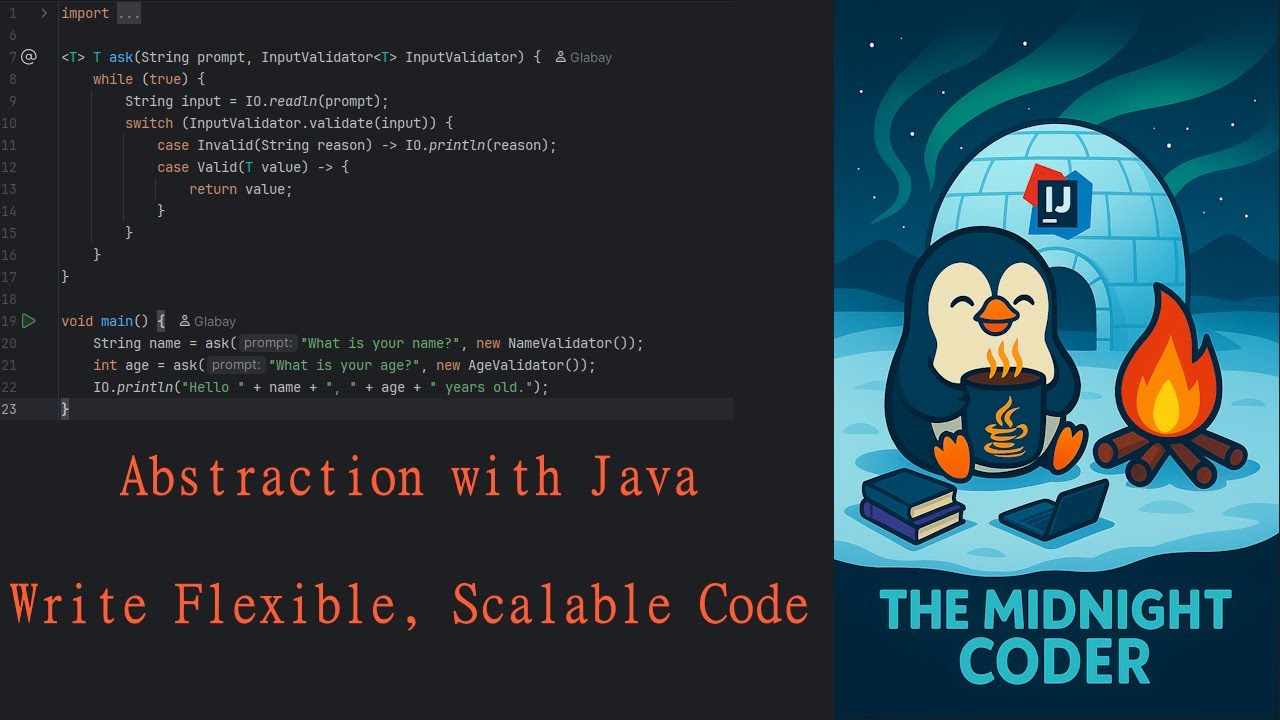 Abstraction with Java – Write Flexible, Scalable Code - YouTube