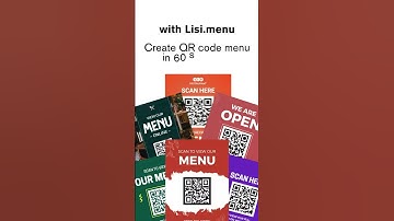 How to Design a Contactless QR Code Menu! #qrmenumaker  #digitalmenu  #contactlessmenu  #qrcodemenu
