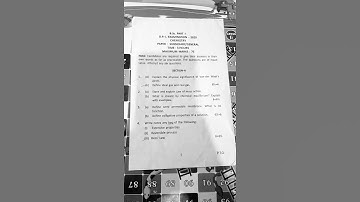 Purnea University Part 1 Bsc Subsidiary/ General paper Chemistry...session 2019- 22