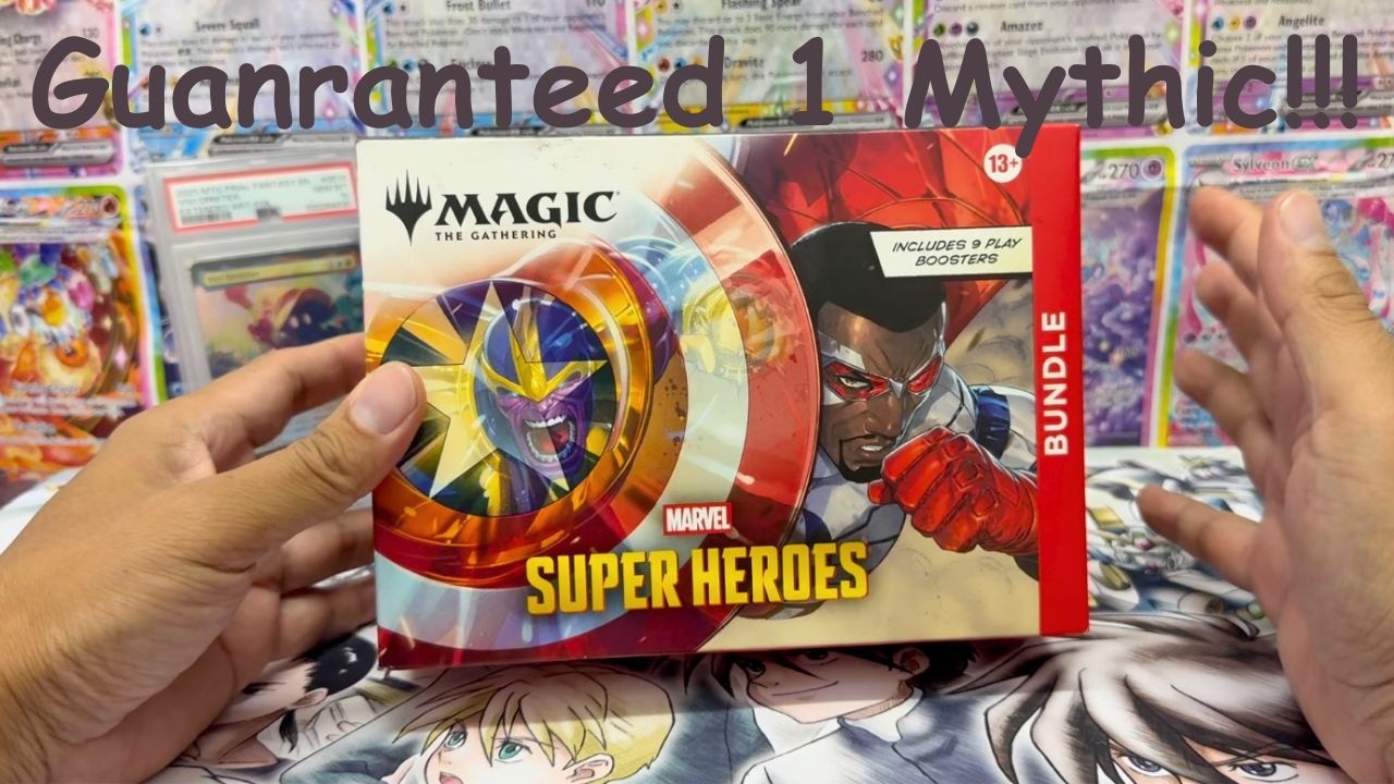 Magic: The Gathering Marvel Super Heroes Bundle Unboxing – First 