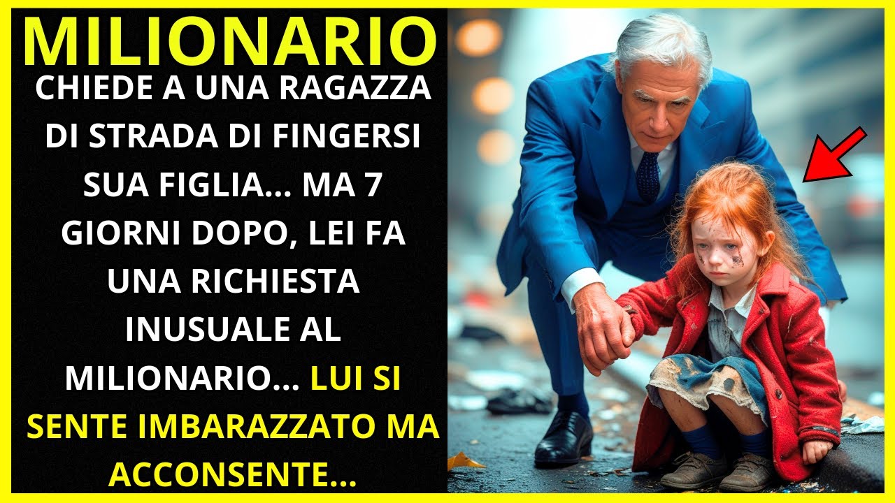 🔴UN MILIONARIO CHIEDE A UNA BAMBINA DI STRADA DI FINGERSI SUA FIGLIA ...