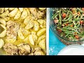 A Greek Meal Ready in 60 Mins! Lemony Chicken & Potatoes & More!!!