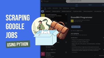 Scrape Google Jobs Data with simple API (Python + SerpApi)
