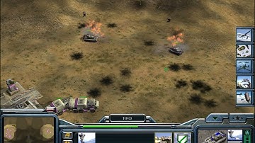 Command & Conquer Generals перезарядка. Крестоносец против танка-хищника.
