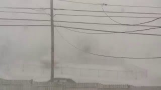 Time-lapse of Snow Squall Whiteout in Altoona PA.