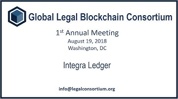 Integra Ledger Presentation - GLBC Annual Meeting