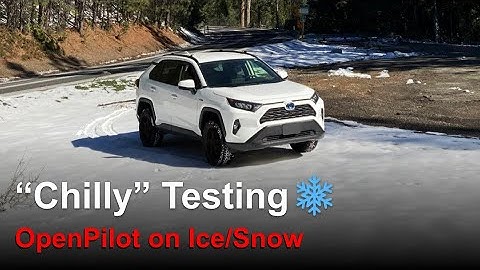 Comma.ai OpenPilot e2e on Ice and Snow