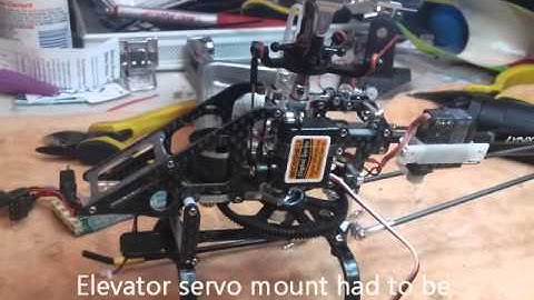 130x Rotary servo install