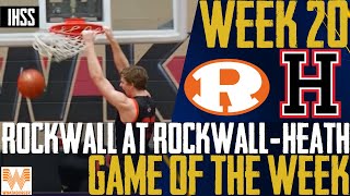 Full Rockwall vs Rockwall Heath Epic Showdown | Whataburger Game of the Week Highlights News