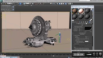 3Ds Max. Basic Clay Render Set Up Using Mental Ray.