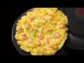 Shrimp Omelette(虾仁煎蛋) | Super Delicious and Simple Recipe | Chinese Cuisine