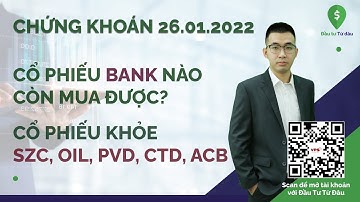 CỔ PHIẾU BANK NÀO CÒN MUA ĐƯỢC? | ĐẦU TƯ CHỨNG KHOÁN 26.01.2022