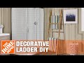 DIY Blanket Ladder | Rustic Decorative Ladder DIY Blanket Ladder | Rustic Decorative Ladder