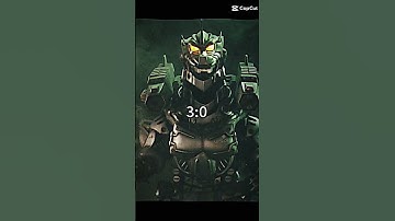 Mechagodzilla (Kiryu) vs Cassidy (Golden Freddy) #godzilla #fnaf #shorts