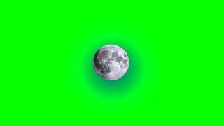 Moon efek green screen