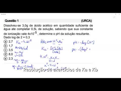 Exercícios Ka e Kb