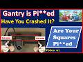 Have you crashed your laser head? Are your parts PI**ED. Squares not Square - Circles not Round