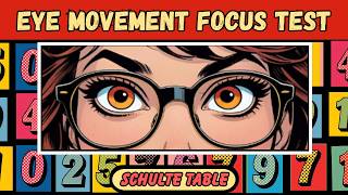 Eye Movement Focus Test - Schulte Table (5 Levels) screenshot 2
