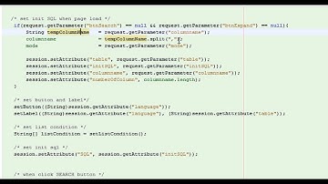 JSP 18/30 Create List of Value