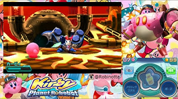 Kirby Planet Robobot [BOSS #4 - Mecha Knight] 3DS