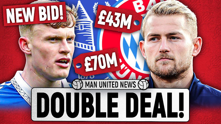 NEW BID! United Want BOTH De Ligt & Branthwaite! | Man United News