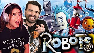 ROBOTS IS THE COMEDY WE DIDN'T KNOW WE NEEDED! Robots Movie Reaction! 91 MINUTES OF DIRTY JOKES