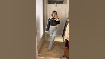 This jacket is everything! 🤌🏼🖤 listed on my LTK in my bio #winterjackets #leatherjacket